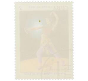 Почтовая марка 2 сентаво 1976 года Куба «V Международный фестиваль балета в Гаване — El rio y el bosque» — Фото №2