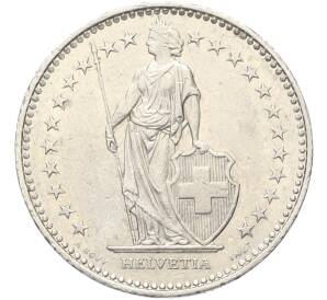 1 франк 1993 года Швейцария — Фото №2