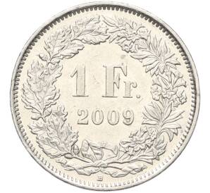 1 франк 2009 года Швейцария — Фото №1