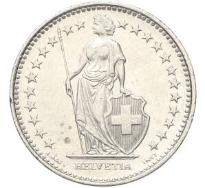 1 франк 2009 года Швейцария — Фото №2