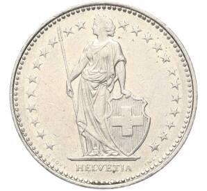 1 франк 1985 года Швейцария — Фото №2