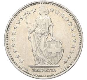 1 франк 1995 года Швейцария — Фото №2