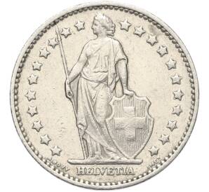 1 франк 1981 года Швейцария — Фото №2