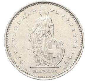 1 франк 1998 года Швейцария — Фото №2