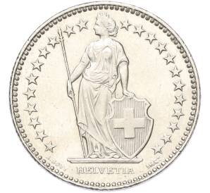 2 франка 2014 года Швейцария — Фото №2