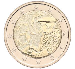 2 евро 2022 года Словения «35 лет программе Эразмус» — Фото №1