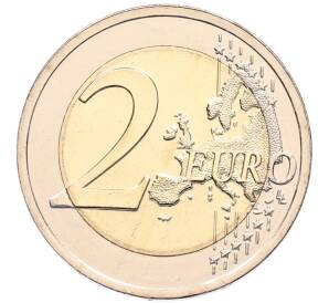 2 евро 2022 года Словения «35 лет программе Эразмус» — Фото №2