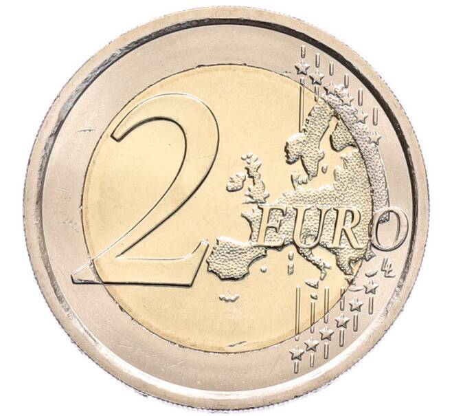 Монета 2 евро 2022 года Словения «150 лет со дня рождения Йоже Плечника» (Артикул: M2-54222) — Фото №2