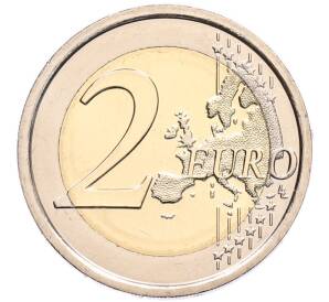 2 евро 2015 года Словения «30 лет флагу Европейского союза» — Фото №2