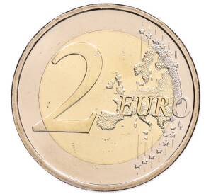 2 евро 2021 года Словения «200 лет Национальному музею Словении» — Фото №2