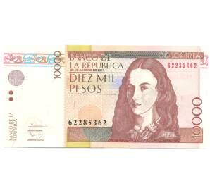 10000 песо 2011 года Колумбия — Фото №1