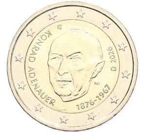2 евро 2026 года G Германия «Конрад Аденауэр» — Фото №1