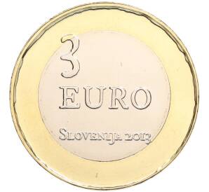 3 евро 2013 года Словения «300 лет крестьянскому восстанию в Толмино» — Фото №2