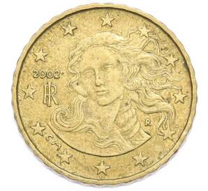 10 евроцентов 2002 года Италия — Фото №1