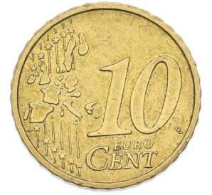 10 евроцентов 2002 года Италия — Фото №2