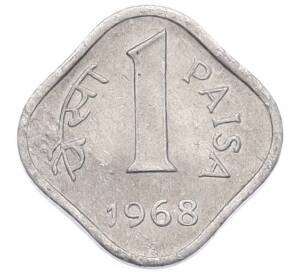 1 пайс 1968 года Индия — Фото №1