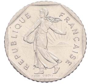 2 франка 1979 года Франция — Фото №2