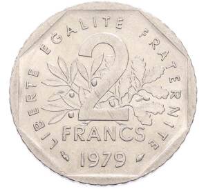 2 франка 1979 года Франция — Фото №1