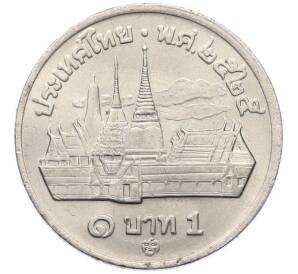 1 бат 1982 года (BE 2525) Таиланд — Фото №1