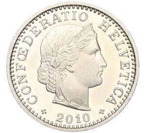 20 раппенов 2010 года Швейцария — Фото №1