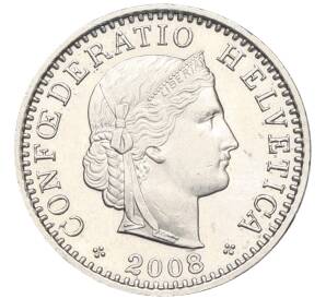 20 раппенов 2008 года Швейцария — Фото №1