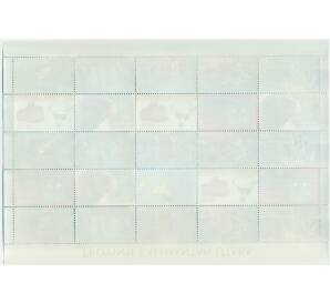 Полная серия марок 3000 рупий каждая 2015 года Индонезия «Фольклор» на листе — Фото №2