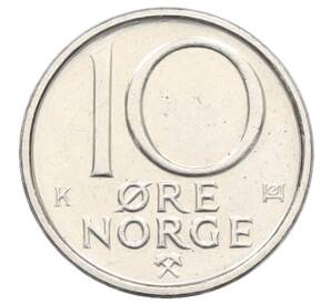 10 эре 1989 года Норвегия — Фото №1