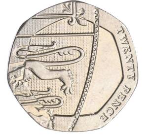 20 пенсов 2014 года Великобритания — Фото №1