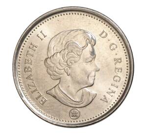 5 центов 2008 года Канада — Фото №2