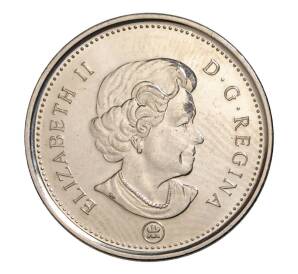 5 центов 2011 года Канада — Фото №2