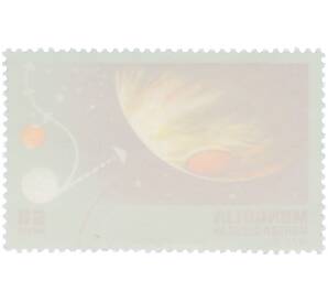 Почтовая марка 60 мунгу 1977 года Монголия «Освоение космоса» — Фото №2