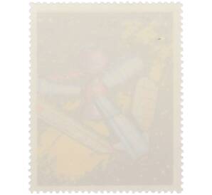 Почтовая марка 15 чон 1976 года Северная Корея «Космические исследования» — Фото №2