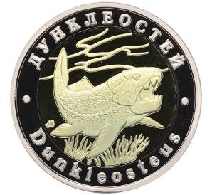 Монетовидный жетон 5 червонцев 2025 года ММД «Исчезнувшие виды — Дунклеостей» — Фото №1