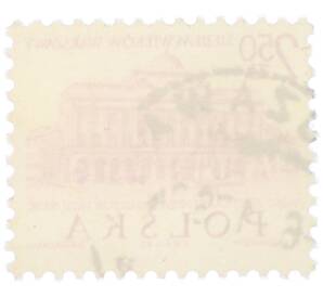 Почтовая марка 2.50 злотых 1965 года Польша «Семь веков Варшавы — Дворец Сташица» — Фото №2