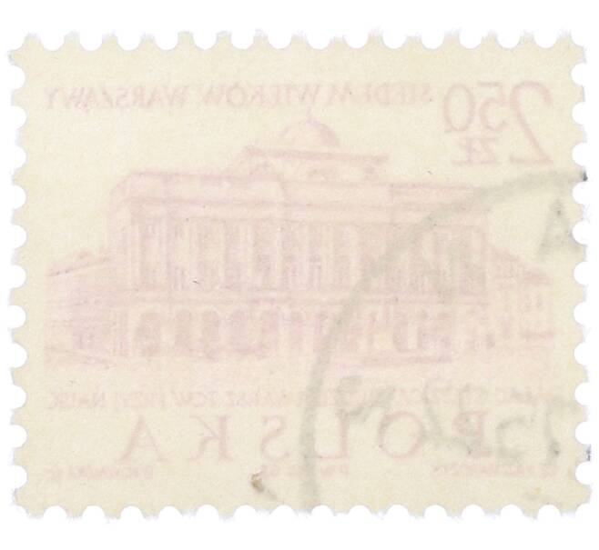 Почтовая марка 2.50 злотых 1965 года Польша «Семь веков Варшавы — Дворец Сташица» (Артикул: K12-83797) — Фото №2
