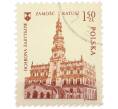 Почтовая марка 1.50 злотых 1975 года Польша «Международный год охраны памятников — Ратуша в Замосце» (Артикул: K12-83807) — Фото №1