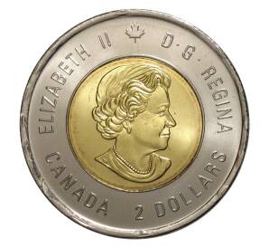 2 доллара 2015 года Канада — Фото №2
