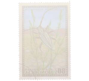 Почтовая марка 80 мунгу 1972 года Монголия «Насекомые Монголии — Eodorcadion mongolicum» — Фото №2