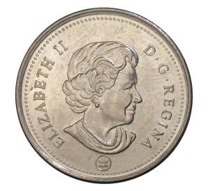 25 центов 2012 года Канада — Фото №2