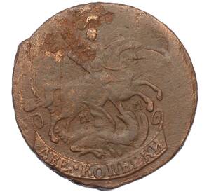 2 копейки 1766 года ММ — Фото №2