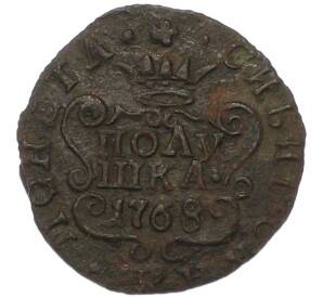 Полушка 1768 года КМ «Сибирская монета» — Фото №1