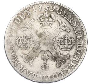 1/2 патагона 1759 года Испанские Нидерланды — Фото №1