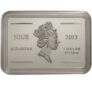 1 доллар 2013 года Ниуэ «Тропическая коралловая рыба — Грамма королевская» — Фото №2