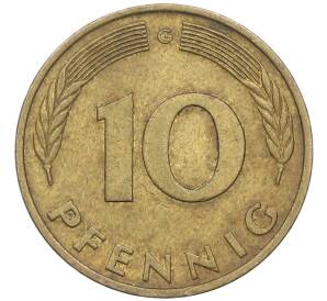 10 пфеннигов 1976 года D Западная Германия (ФРГ) — Фото №2
