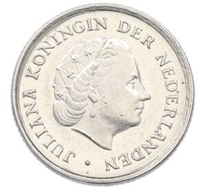 10 центов 1968 года Нидерланды — Фото №2