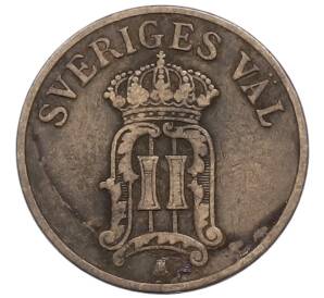 1 эре 1906 года Швеция — Фото №2