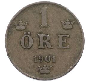 1 эре 1901 года Швеция — Фото №1