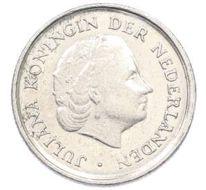 10 центов 1980 года Нидерланды — Фото №2