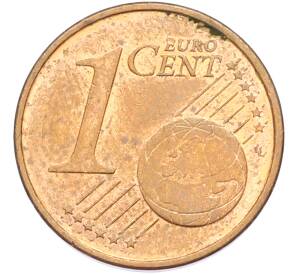 1 евроцент 2002 года F Германия — Фото №2