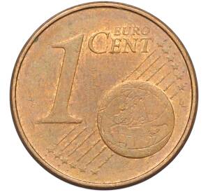 1 евроцент 2002 года A Германия — Фото №2